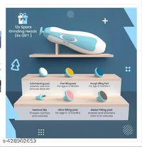 Baby Electric Nail Trimmer – Safe Baby Nail Cutter with 6 Grinding Heads
