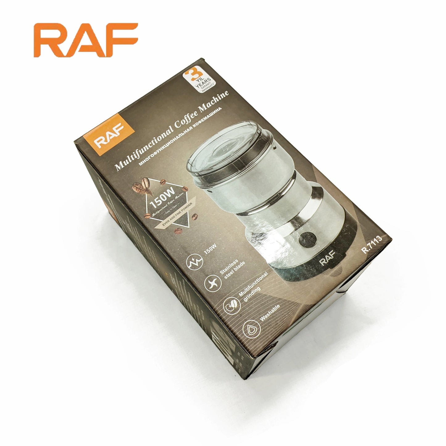 Electric Coffee Grinder 150W – Multi-Purpose Spice & Dry Grinder