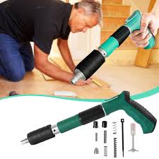 Manual Mini Nail Gun for Cement Wall | Low Noise Air Nailer Tool | Lightweight Wall Nail Machine | 10 PCS Nails