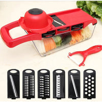 10-in-1 Multifunction Vegetable Slicer & Grater Set with Storage Box – Kitchen Cutter Tool