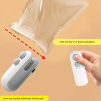 Mini Bag Sealer Machine – Portable Heat Sealer for Food Storage Bags