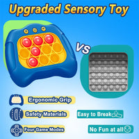 Quick Push Pop Game Console | Kids Stress Relief Toy