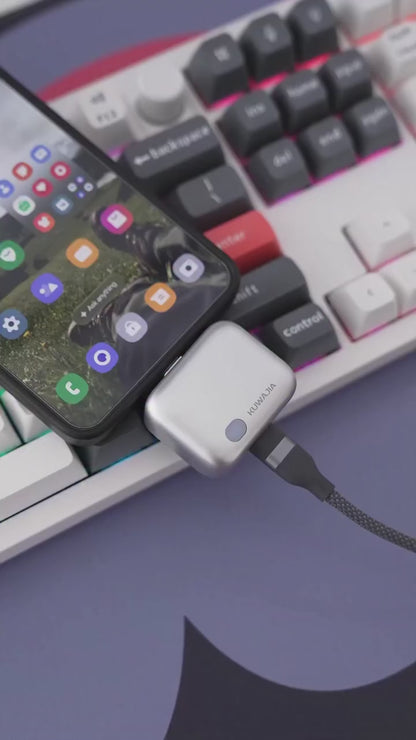 140W Smart USB-C Charging Splitter – Auto Disconnect Full Charge Protection for Smartphones, Tablets and Laptops