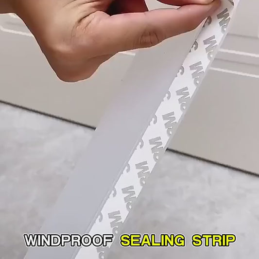 5 Meter Self-Adhesive Door Bottom Seal Strip – Weatherproof Draft Stopper for Doors | Wind, Dust & Noise Protection | Easy Install Door Sealing Tape for Home & Office