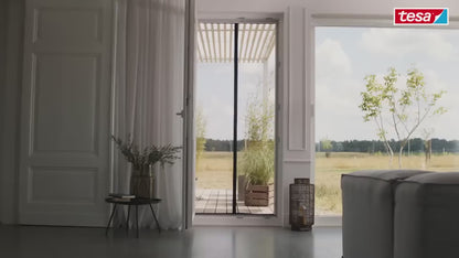 Magic Mesh Magnetic Screen Door Curtain – Easy Install Fly & Mosquito Net with Auto Magnetic Closure