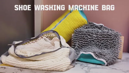 Reusable Shoe Washing Machine Laundry Bag – Sneaker Cleaning Mesh Bag for Washer & Dryer | Shoe Cleaner Protector
