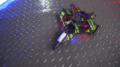 LO712 LED Fighter Jet Drone – 2.4GHz Remote Control Aircraft with Lights & Dual Battery
