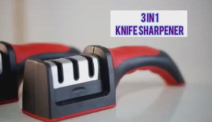 Professional Blade Sharpening Tool – Multi-Function Knife Sharpener Stone | Compact & Durable Universal Blade Sharpener for Kitchen Knives, Scissors & Tools