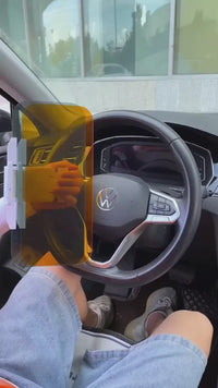 Car Sun Visor Extender – Anti-Glare Driving Shield for Day & Night Vision
