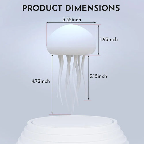Floating Jellyfish LED Lamp | Voice Control RGB Night Light