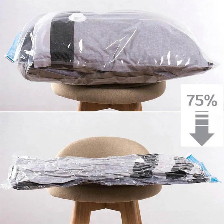 6PCS Vacuum Storage Bags Set with Hand Pump