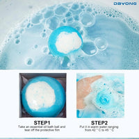 15-Piece Kids Bath Bomb Gift Set - Natural Moisturizing Bath Balls with Surprise Toys