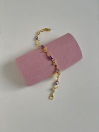 Elegant Tulip Flower Bracelet | Adjustable Floral Jewelry