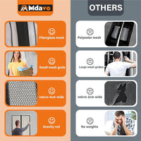 Magic Mesh Magnetic Screen Door | Mosquito Net Curtain