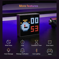 Divoom Timebox-Evo Smart Pixel Art Bluetooth Speaker with LED Display