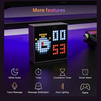 Divoom Timebox-Evo Smart Pixel Art Bluetooth Speaker with LED Display