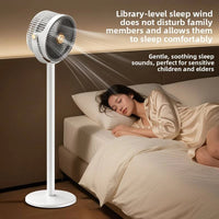 AeroFlow 360° Smart Air Circulator Pedestal Fan