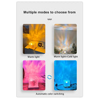 Dynamic Water Ripple Lamp – RGB Ambient Mood Light