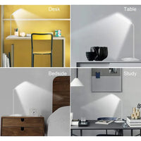 Portable LED Table Lamp – Rechargeable 3-Mode Dimmable Desk Light
