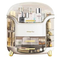 Luxury Cosmetic Organizer Box | Dustproof Makeup Storage