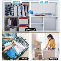 5PCS Vacuum Storage Bags Set with Hand Pump
