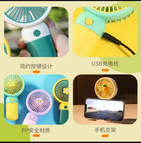 USB Mini Handheld Fan | Portable Rechargeable Fan