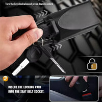 Heavy Duty Car Steering Wheel Lock | Anti-Theft Security