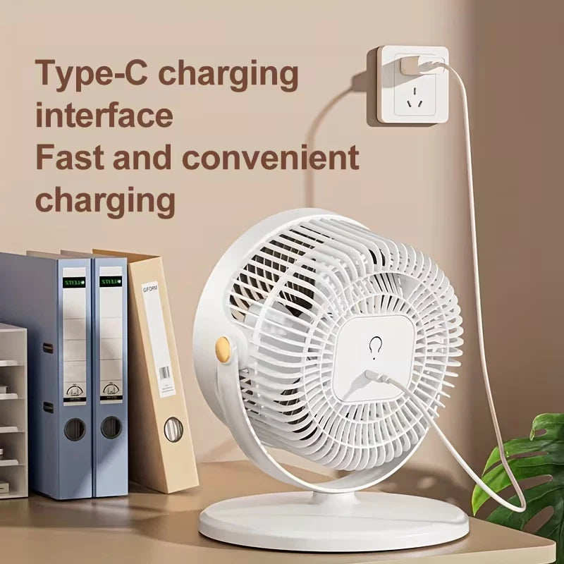 360° Air Circulator Pedestal Fan – Oscillating Standing Fan with 11-34" Adjustable Height, Quiet Powerful Cooling, Wide-Angle Airflow, Portable Home & Office Fan