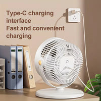 AeroFlow 360° Smart Air Circulator Pedestal Fan