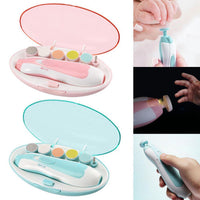 Electric Baby Nail Trimmer Kit | Safe Newborn Clipper