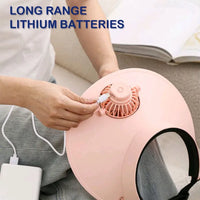 USB Rechargeable Cooling Fan Hat | Summer Sun Visor Cap