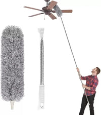 360° Extendable Ceiling Fan Duster with Microfiber Head