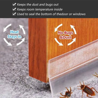 5 Meter Self-Adhesive Door Sealing Tape for Drafts