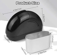 Mini Car Ashtray with Lid – Smell Proof Portable Self-Adhesive Ash Tray for Cars, SUVs & Trucks