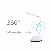 Portable LED Table Lamp – Rechargeable 3-Mode Dimmable Desk Light
