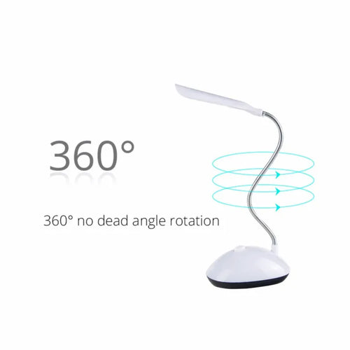 Portable LED Table Lamp – Rechargeable 3-Mode Dimmable Desk Light