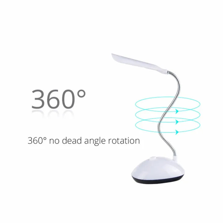 Portable LED Table Lamp – Rechargeable 3-Mode Dimmable Desk Light
