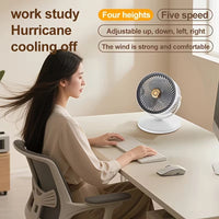 AeroFlow 360° Smart Air Circulator Pedestal Fan