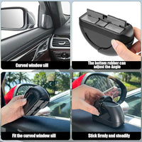 Mini Car Ashtray with Lid – Smell Proof Portable Self-Adhesive Ash Tray for Cars, SUVs & Trucks