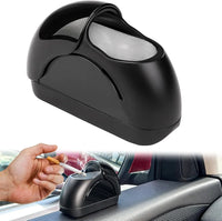 Mini Car Ashtray with Lid – Smell Proof Portable Self-Adhesive Ash Tray for Cars, SUVs & Trucks