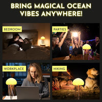 Floating Jellyfish LED Lamp | Voice Control RGB Night Light