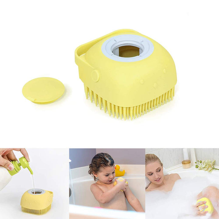 Silicone Bath Scrubber Brush | Body Wash Shower Brush