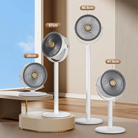 AeroFlow 360° Smart Air Circulator Pedestal Fan