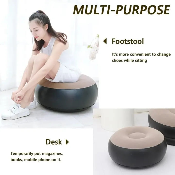 Inflatable Sofa – Portable Air Sofa Chair for Living Room, Camping & Travel | Durable Blow Up Lounge Couch