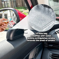 Mini Car Ashtray with Lid – Smell Proof Portable Self-Adhesive Ash Tray for Cars, SUVs & Trucks