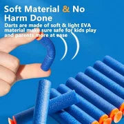 Captain America Shield Dart Launcher Toy for Kids | Soft Foam Dart Blaster with Target Board | Long Range Shooting Game
