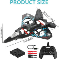 LO712 LED Fighter Jet Drone – 2.4GHz Remote Control Aircraft with Lights & Dual Battery