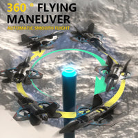 LO712 LED Fighter Jet Drone – 2.4GHz Remote Control Aircraft with Lights & Dual Battery